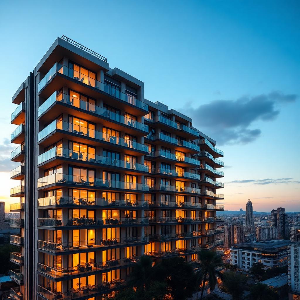 Edifício residencial de alto padrão
